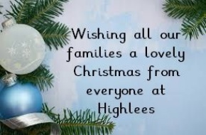 Merry Christmas to all our Families